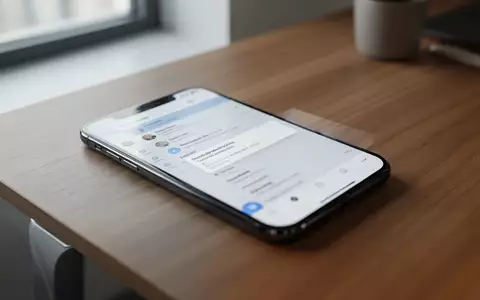 Ein Smartphone auf einem Schreibtisch zeigt eine geöffnete E-Mail-App, die zur Darstellung digitaler Betrugsversuche dient. - Foto: über boerse-global.de