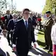 Der britische Premierminister Andy Burnham sicherte der Ukraine bei einem Besuch in Kiew weitere militärische Unterstützung zu.  - Bild: Henry Nicholls/PA Wire/dpa