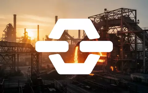 Abstrakte Darstellung einer modernen Stahlproduktion mit glühendem Metall in einer Industriehalle. - Foto: über boerse-global.de