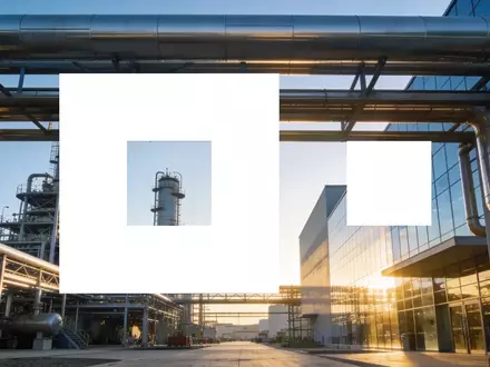 Moderner Industriekomplex bei Sonnenaufgang als Symbol für wirtschaftliche Stabilität und industrielles Wachstum. - Foto: über boerse-global.de