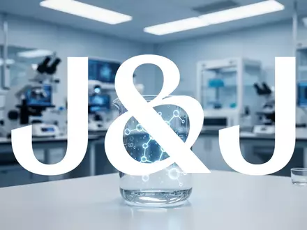 Abstrakte Darstellung eines modernen biotechnologischen Forschungslabors mit Fokus auf medizinische Innovation. - Foto: über boerse-global.de