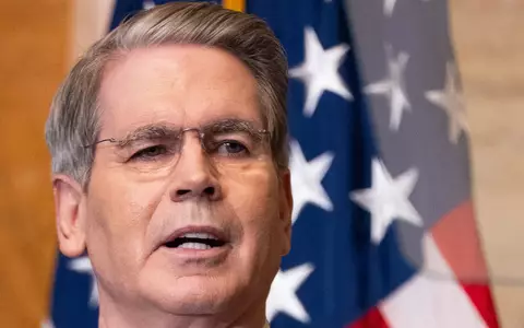 US-Finanzminister Bessent hat Details des US-«Wirtschaftskriegs» gegen den Iran bekanntgegeben. (Archivfoto) - Foto: Allison Robbert/FR172296 AP/AP/dpa