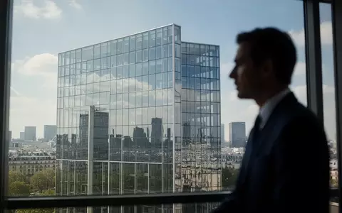 Moderne Glasfassade eines Bürogebäudes im Pariser Finanzviertel La Défense bei Tageslicht. - Foto: über boerse-global.de