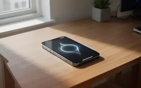 Ein modernes Smartphone liegt auf einem minimalistischen Schreibtisch in einem hellen Büro. - Foto: über boerse-global.de