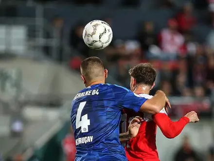 Hallescher FC - Schalke 04 am 24.08.2026 - Foto: via dts Nachrichtenagentur