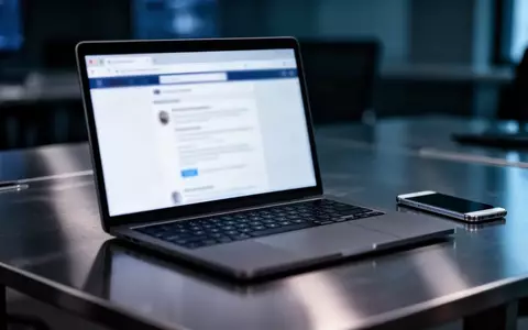 Nahaufnahme eines Laptops und eines Smartphones in einer professionellen Büroumgebung als Symbol für Cybersicherheitsrisiken. - Foto: über boerse-global.de