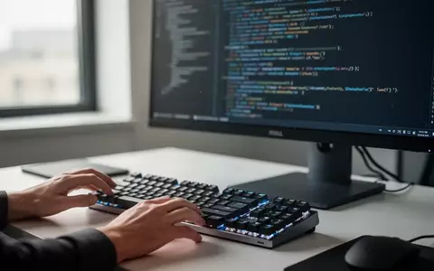 Ein moderner Schreibtisch mit einer hochwertigen Tastatur in einer professionellen Büroumgebung. - Foto: über boerse-global.de