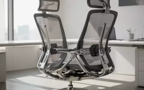 Ein ergonomischer Bürostuhl in einem modernen, hellen Arbeitsbereich mit natürlichem Lichteinfall. - Foto: über boerse-global.de