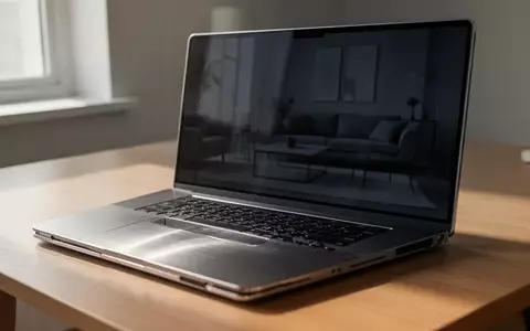 Ein hochwertiges Notebook auf einem Schreibtisch in einer modernen Büroumgebung bei natürlichem Licht. - Foto: über boerse-global.de