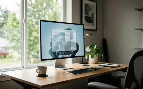 Ein moderner, aufgeräumter Arbeitsplatz mit einem Computerbildschirm, auf dem eine Benutzeroberfläche zu sehen ist. - Foto: über boerse-global.de