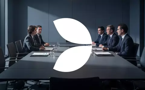 Abstrakte Darstellung von strategischen Geschäftsverhandlungen in einem modernen Konferenzraum mit professionellem Licht. - Foto: über boerse-global.de