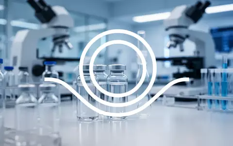 Moderne Laborumgebung mit medizinischen Analysegeräten und Glasfläschchen als Symbol für pharmazeutische Forschung. - Foto: über boerse-global.de