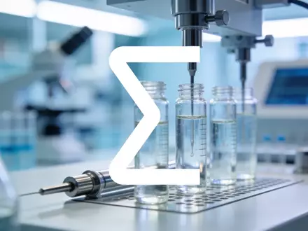 Abstrakte Darstellung eines modernen Biotechnologie-Labors mit Fokus auf Laborausrüstung und analytische Forschung. - Foto: über boerse-global.de