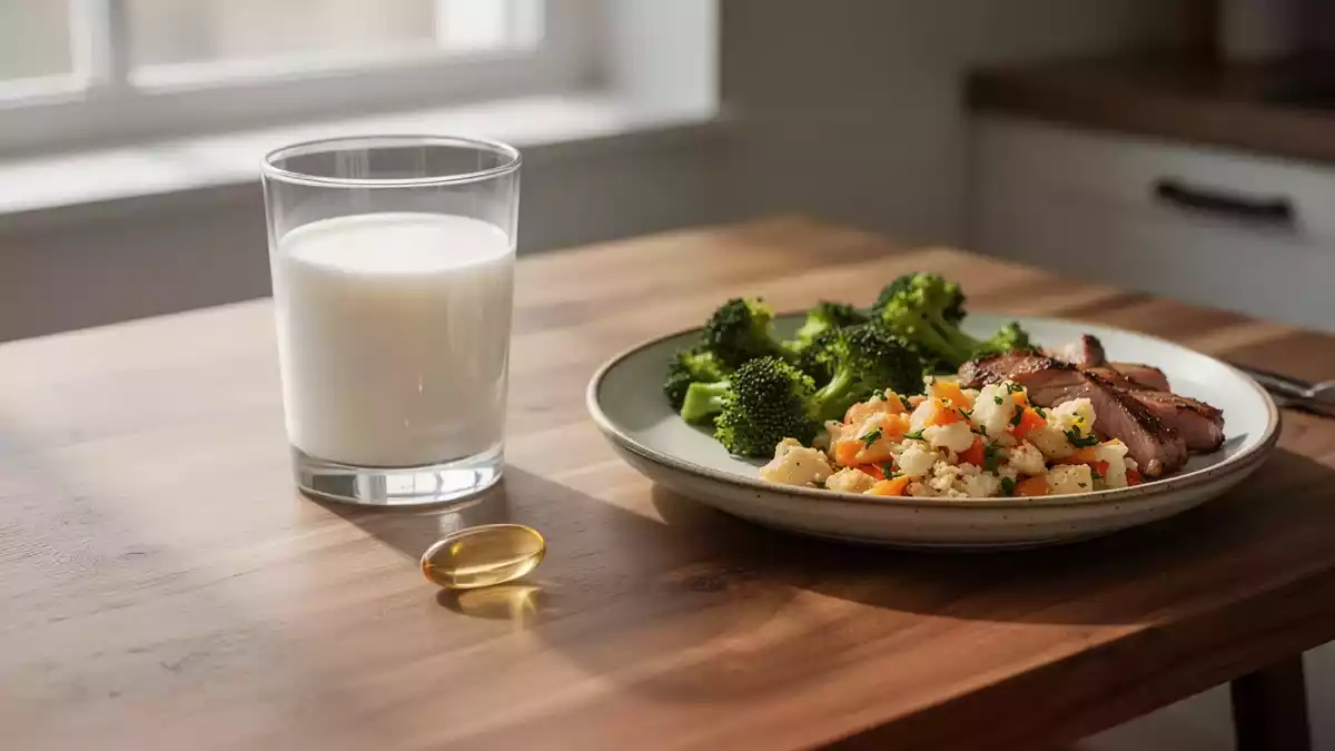 Vitamin-D-Einnahme: Fettreiche Mahlzeiten und Dosierungsgrenzen entscheidend