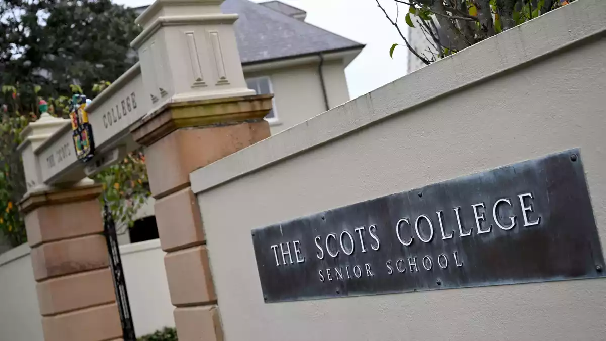 Das Scots College ist eine der renommiertesten Privatschulen Australiens.  - Bild: Dean Lewins/AAP/dpa