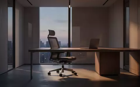 Ein leerer, aufgeräumter Büroarbeitsplatz in einer ruhigen, lichtdurchfluteten Umgebung, der eine Atmosphäre der Entspannung vermittelt. - Foto: über boerse-global.de