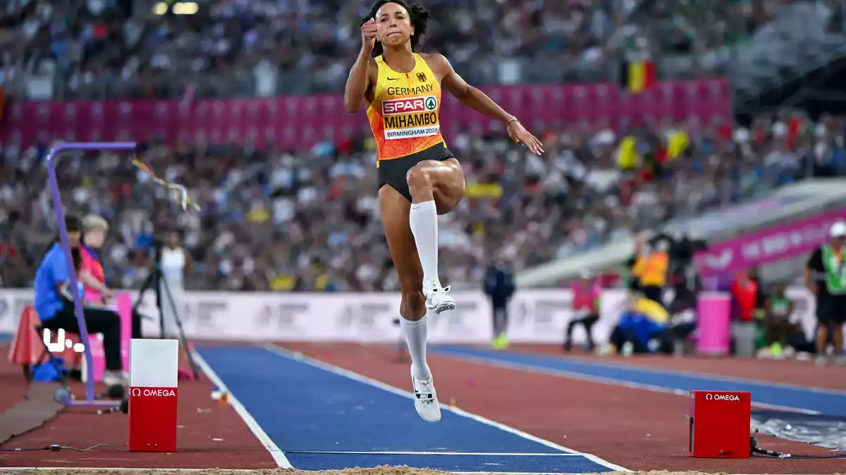 Malaika Mihambo will nach einer Verletzung in der kommenden Saison wieder angreifen. (Archivbild) - Bild: Sven Hoppe/dpa