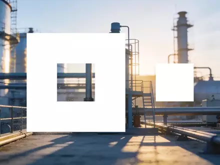 Moderne Industrieanlage in der chemischen Produktion bei Sonnenaufgang. - Foto: über boerse-global.de
