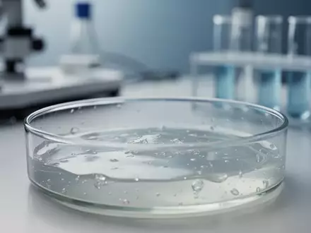 Makroaufnahme einer Laborausrüstung mit einer Petrischale in einer sterilen, wissenschaftlichen Umgebung. - Foto: über boerse-global.de