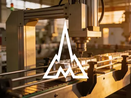 Moderne industrielle Fertigungsanlage bei goldenem Licht, die Stabilität und unternehmerisches Vertrauen symbolisiert. - Foto: über boerse-global.de