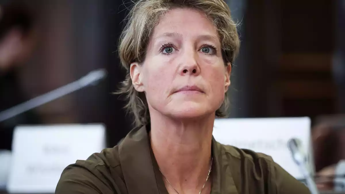 Christina Block hat sich erneut zu Wort gemeldet. - Bild: Christian Charisius/dpa Pool/dpa