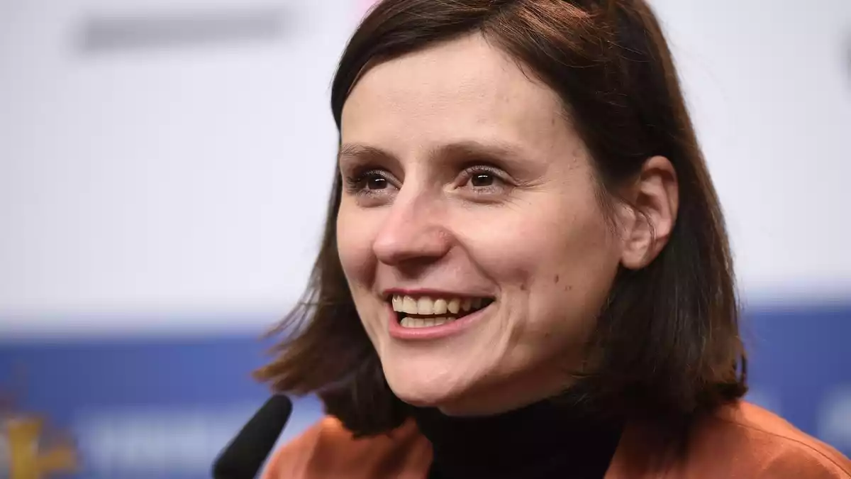 Sie gewann mit dem Film in Cannes einen Preis der Sektion «Un Certain Regard»: Sandra Wollner. (Archivbild) - Bild: Gregor Fischer/dpa