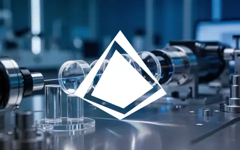 Abstrakte Darstellung von optischen Präzisionskomponenten und Lichtbrechung in einem modernen Industrielabor. - Foto: über boerse-global.de