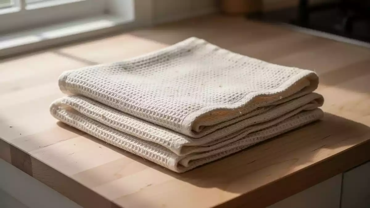 Nachhaltige Küchentücher: Cellulose-Baumwolle und Leinen als Einweg-Alternative