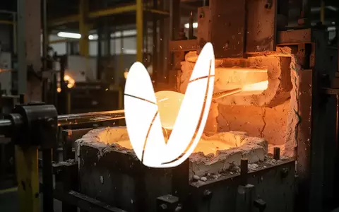 Geschmolzenes Glas in einer industriellen Fertigungsumgebung als Symbol für industrielle Wertschöpfung. - Foto: über boerse-global.de