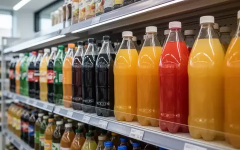 Eine Auswahl an verschiedenen Getränkeflaschen in einem Supermarktregal bei natürlichem Licht. - Foto: über boerse-global.de