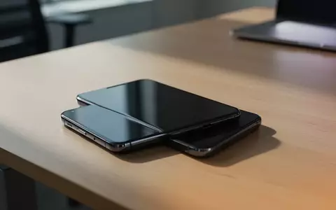 Ein modernes Smartphone liegt auf einem minimalistischen Holztisch mit ausgeschaltetem Bildschirm. - Foto: über boerse-global.de