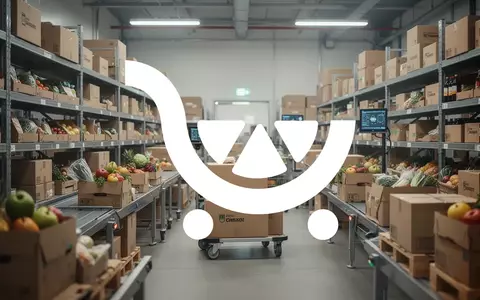 Abstrakte Darstellung moderner Logistik und Lebensmittellieferung in einer professionellen, technologischen Umgebung. - Foto: über boerse-global.de