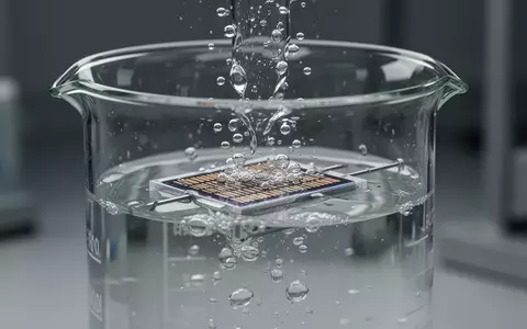Ein wissenschaftliches Experiment mit einem elektrolytischen Versuchsaufbau zur Wasserstoffgewinnung in einem Labor. - Foto: über boerse-global.de