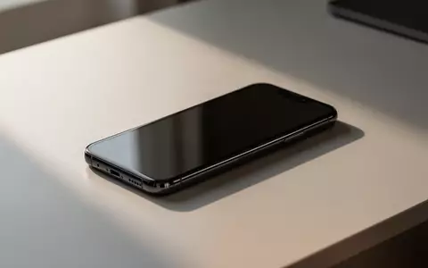 Ein modernes Smartphone liegt auf einem minimalistischen Schreibtisch in natürlichem Licht. - Foto: über boerse-global.de