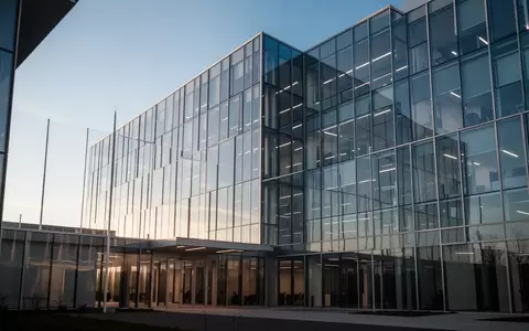 Moderne Glasfassade eines Bürogebäudes bei Tageslicht, die Transparenz und unternehmerische Strukturen symbolisiert. - Foto: über boerse-global.de