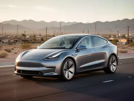 Ein autonomes Elektrofahrzeug steht auf einer sonnendurchfluteten Straße in der Wüstenlandschaft bei Las Vegas. - Foto: über boerse-global.de