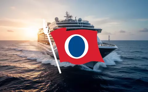 Modernes Kreuzfahrtschiff auf dem Ozean bei Sonnenaufgang als Symbol für maritime Effizienz. - Foto: über boerse-global.de