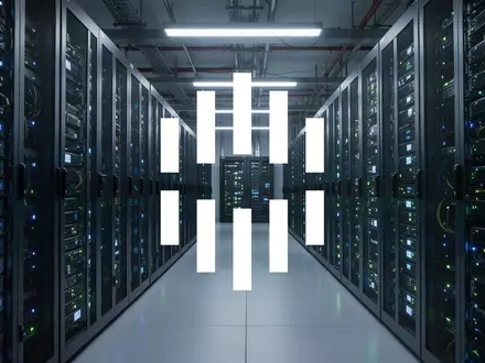 Modernes Rechenzentrum mit leuchtenden Server-Racks in einer professionellen Industrieumgebung. - Foto: über boerse-global.de