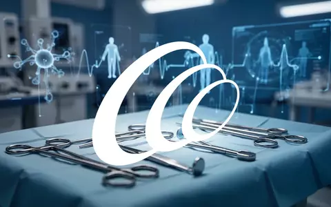 Abstrakte Darstellung von Medizintechnologie und Gesundheitsinnovation in einer professionellen, klinischen Umgebung. - Foto: über boerse-global.de