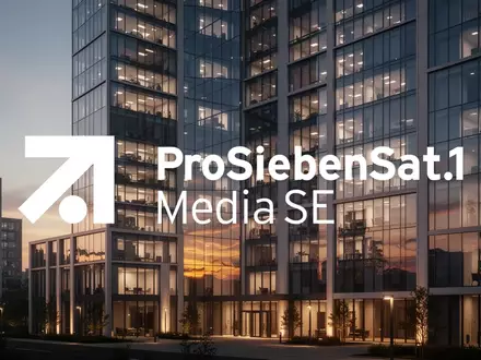 Moderne Büroarchitektur bei Dämmerung als Symbol für die Medienbranche. - Foto: über boerse-global.de