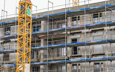 Der Wohnungsbau erlebte seit 2023 einen Einbruch. (Archivbild) - Foto: Patrick Pleul/dpa