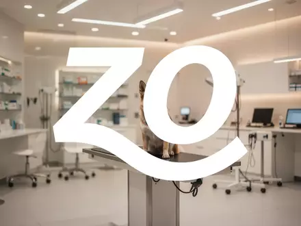 Moderne, minimalistisch gestaltete Tierarztpraxis mit sanfter, professioneller Beleuchtung. - Foto: über boerse-global.de