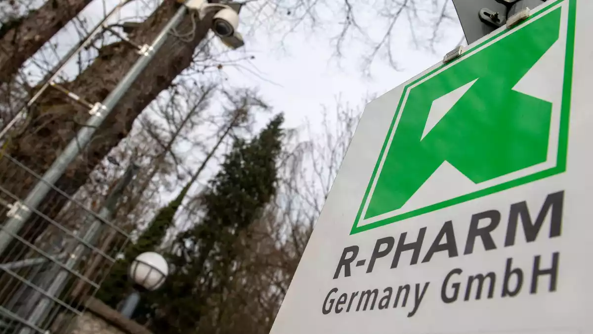 Der Unternehmenssitz von R-Pharm Deutschland in Illertissen. (Archiv) - Bild: Stefan Puchner//dpa