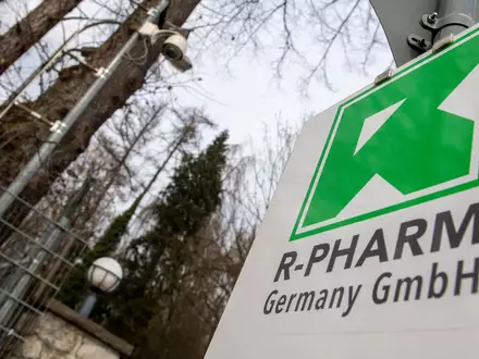 Der Unternehmenssitz von R-Pharm Deutschland in Illertissen. (Archiv) - Foto: Stefan Puchner//dpa