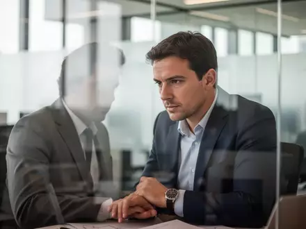 Fokussierter Finanzanalyst arbeitet in einem modernen, hellen Büro. - Foto: über boerse-global.de