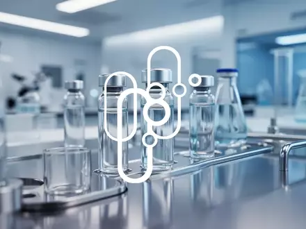 Abstrakte Darstellung eines modernen biotechnologischen Labors, das Wachstum und wissenschaftlichen Fortschritt symbolisiert. - Foto: über boerse-global.de