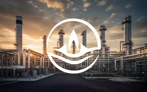 Moderne Industrieanlage im Bereich Energie bei goldenem Licht - Foto: über boerse-global.de