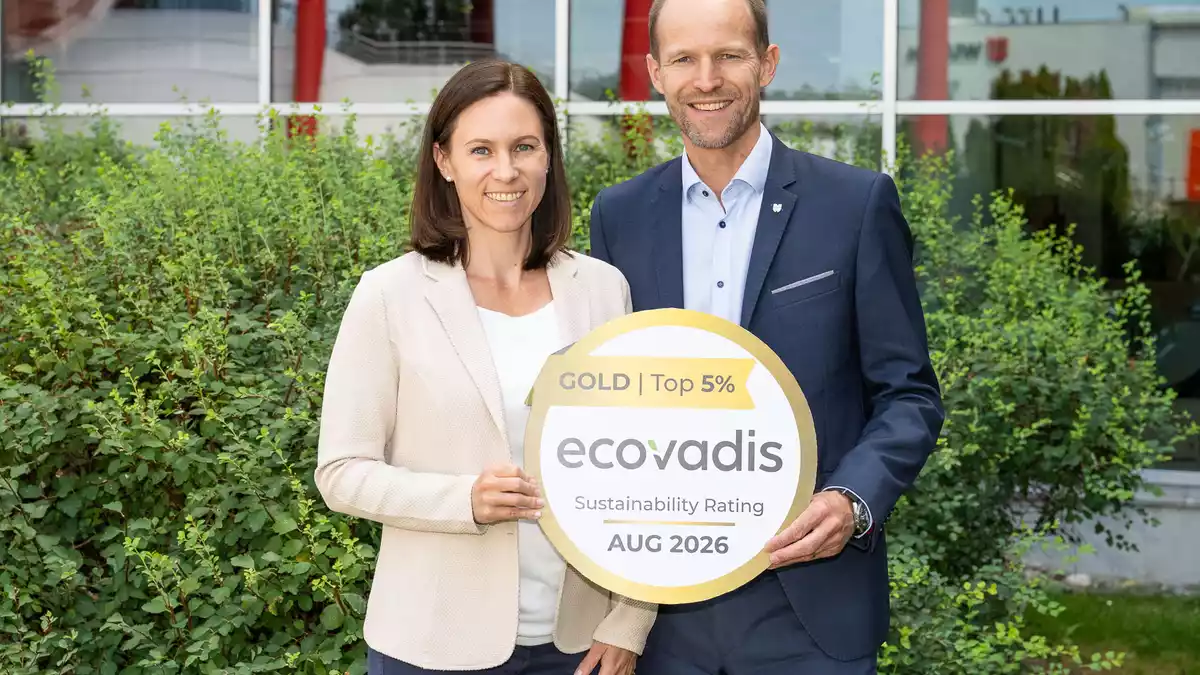 Nachhaltigkeit als Fundament für die Zukunft: EcoVadis zeichnet Würth Österreich mit Gold aus