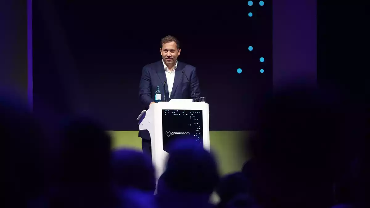 Ich würde ja gern, aber wir leben nun mal in Zeiten knapper Staatskassen - so in etwa war die Botschaft von Finanzminister Lars Klingbeil zum Thema Steuererleichterungen für die Gamesbranche.  - Bild: Christoph Reichwein/dpa