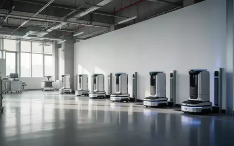 Moderne Robotik-Forschungseinrichtung in Seoul mit autonom arbeitenden Robotern in einer industriellen Laborumgebung. - Foto: über boerse-global.de